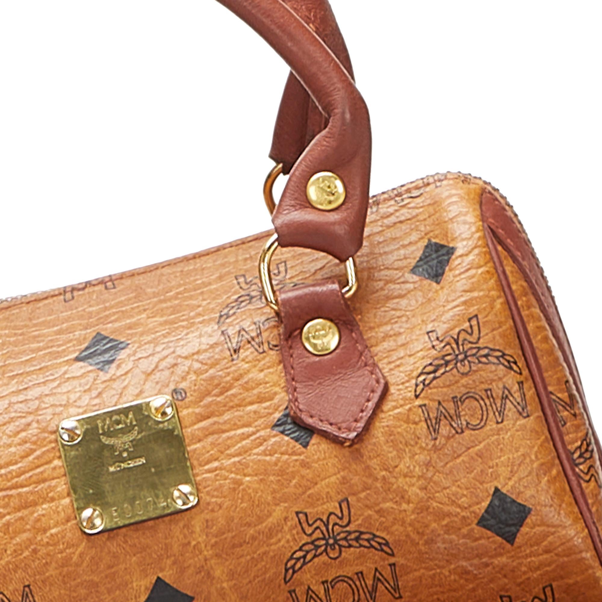 MCM Visetos Mini Satchel (SHG-V7kSVk)