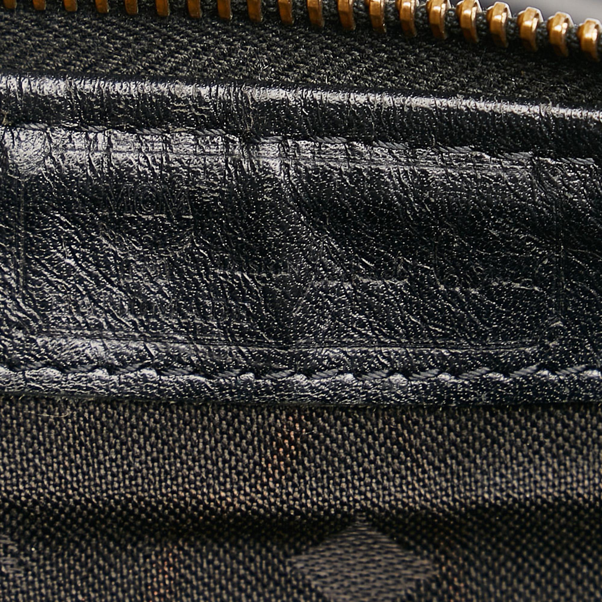 MCM Visetos Nylon Boston Bag (SHG-29567)