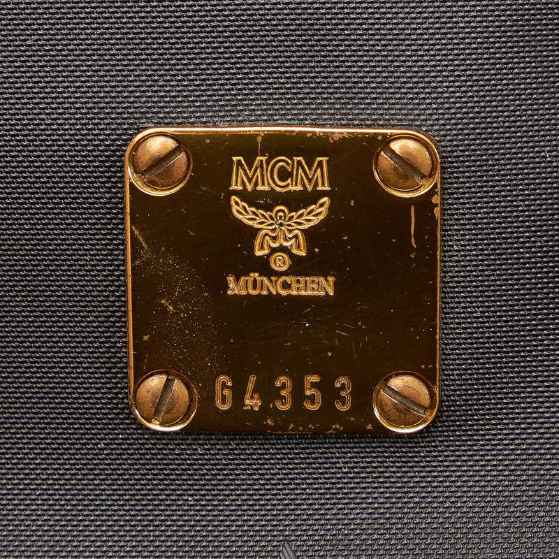 MCM Visetos Nylon Boston Bag (SHG-32231)