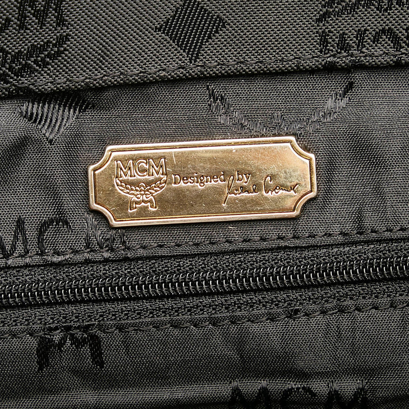 MCM Visetos Mini Boston Bag (SHG-36035) – LuxeDH