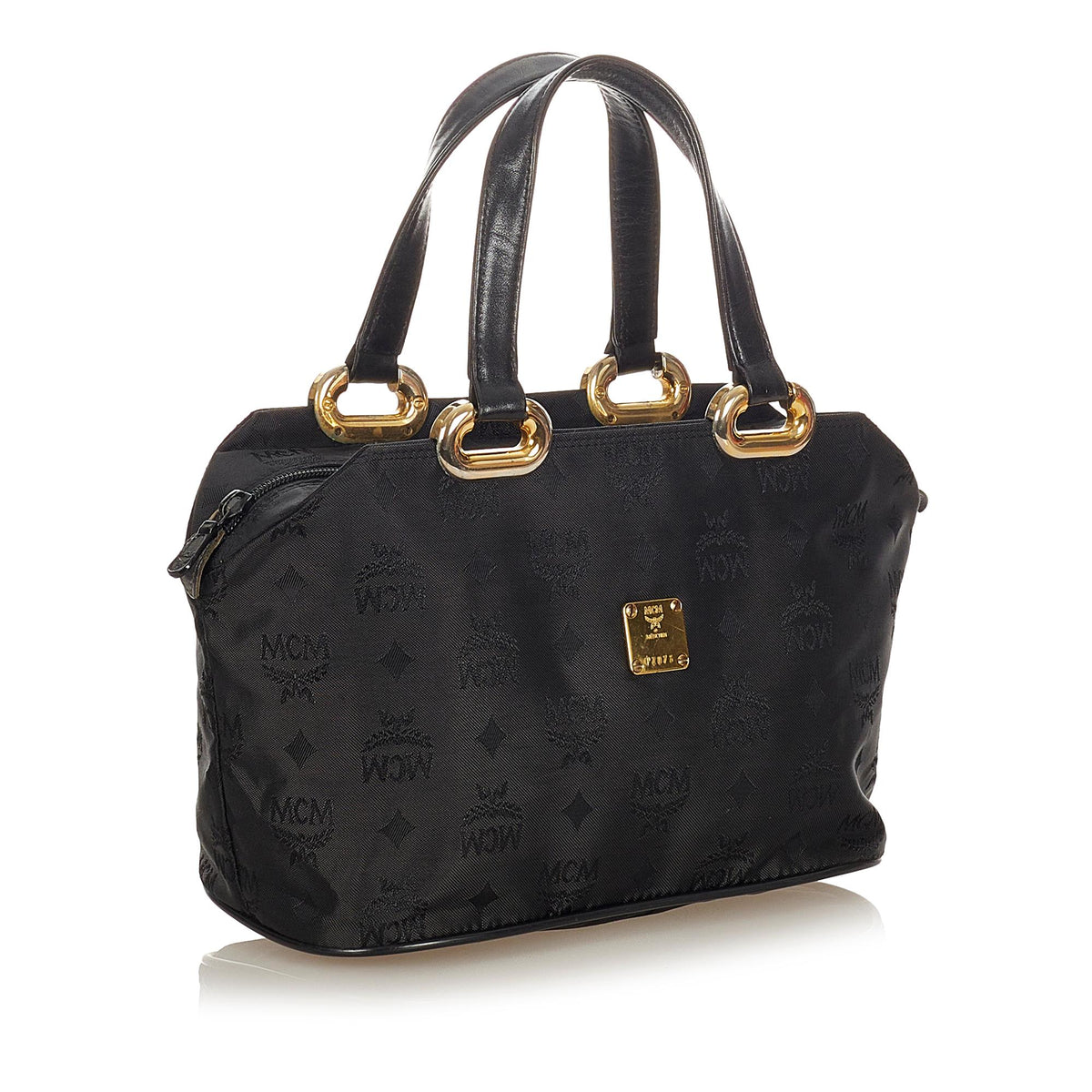 MCM Visetos Nylon Handbag (SHG-23524)