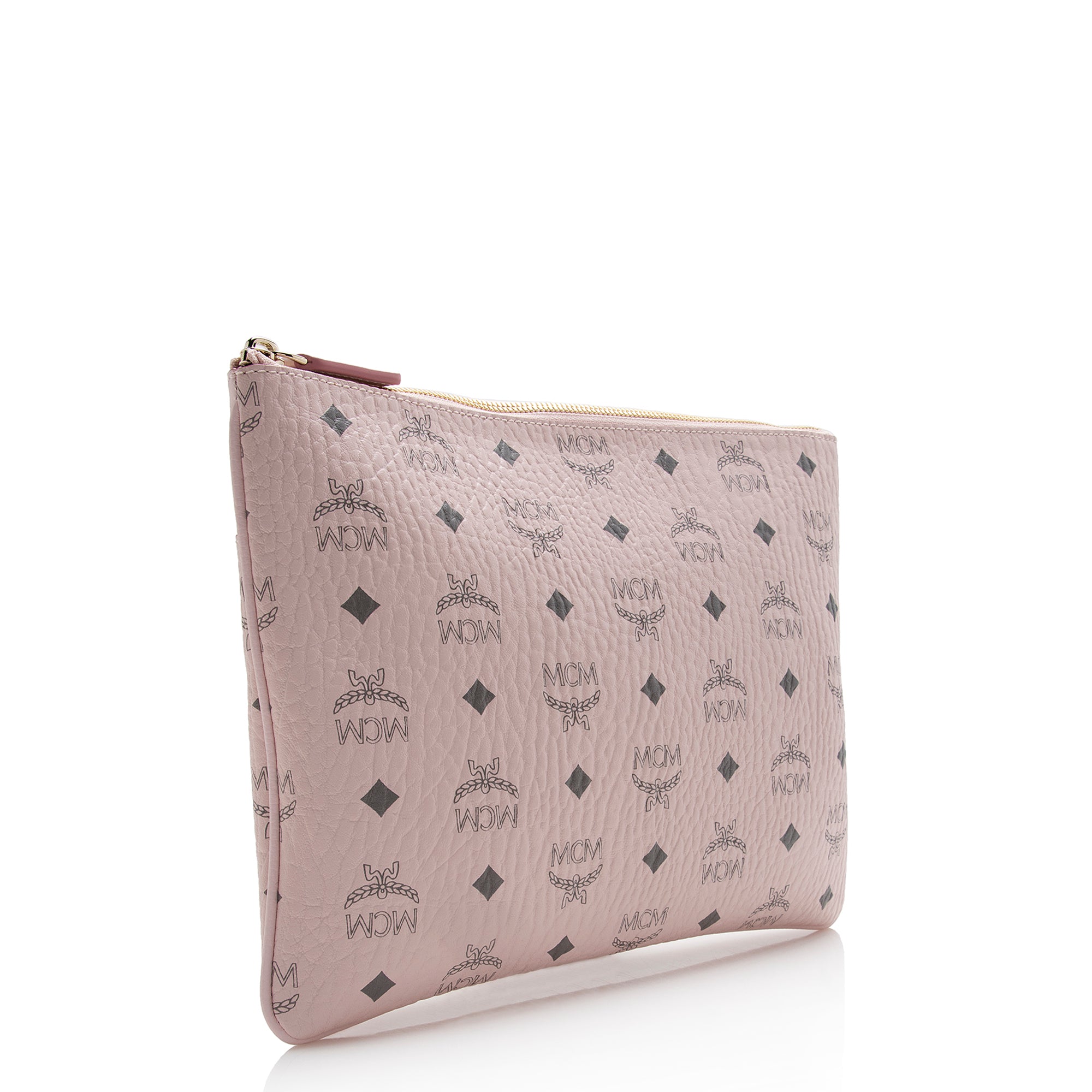 MCM Visetos Original Large Pochette Crossbody Bag (SHF-22291)