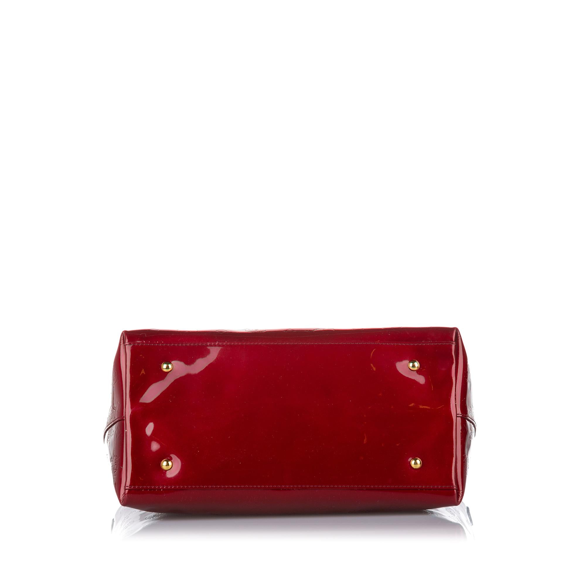 MCM Visetos Patent Leather Tote Bag (SHG-32332)