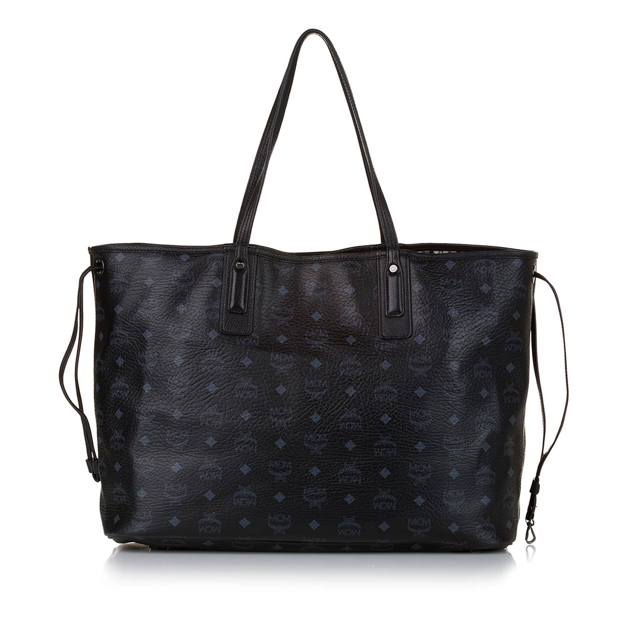 MCM Visetos Reversible Liz Leather Tote Bag (SHG-32265)