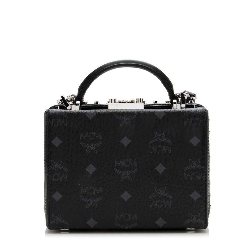 MCM Visetos Sequin Berlin Box Bag (SHF-17099)