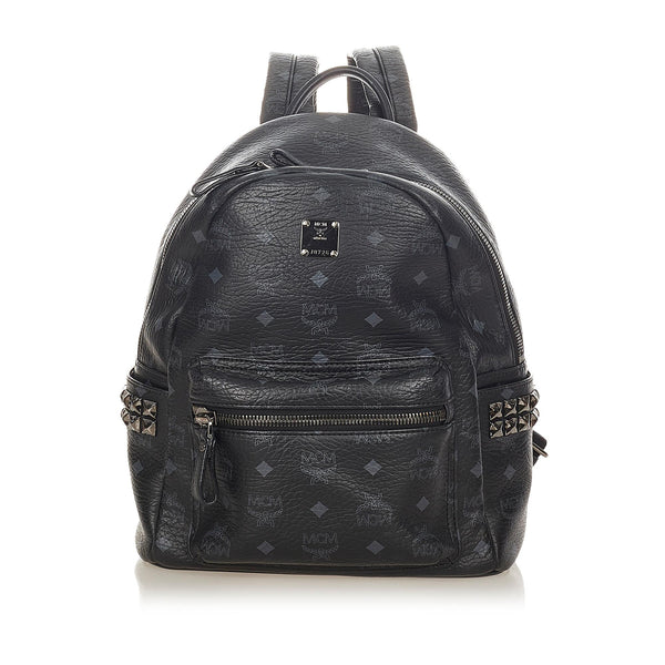 MCM Visetos Stark Leather Backpack (SHG-31814) display picture 1