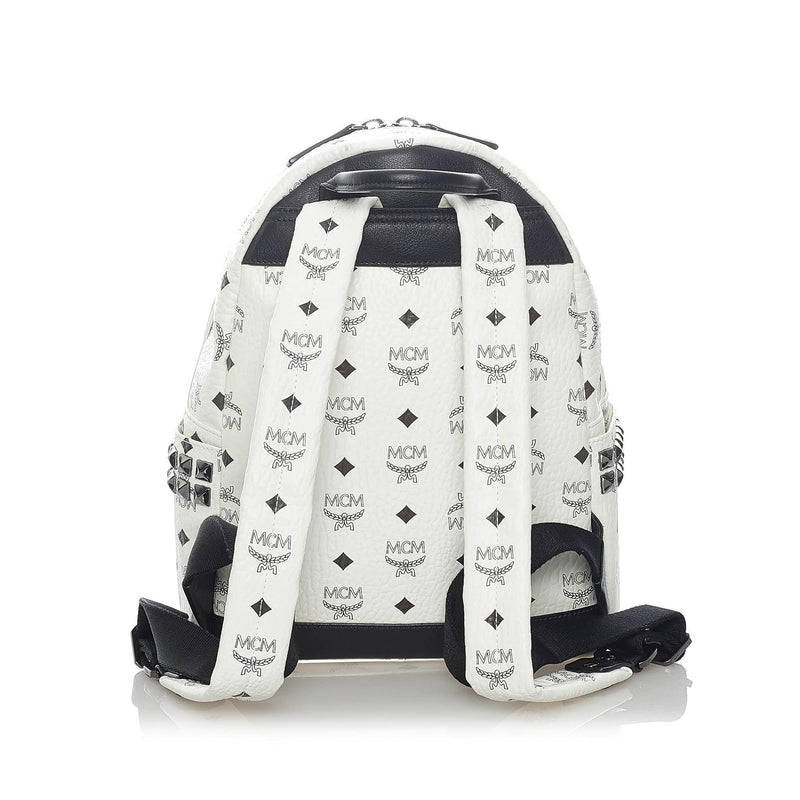 MCM Visetos Stark Leather Backpack (SHG-34656)
