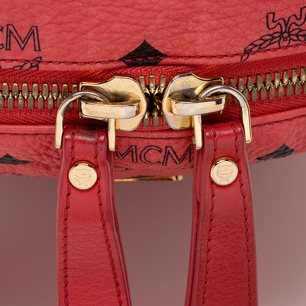 MCM Visetos Studded Stark Medium Backpack - FINAL SALE (SHF-19553)