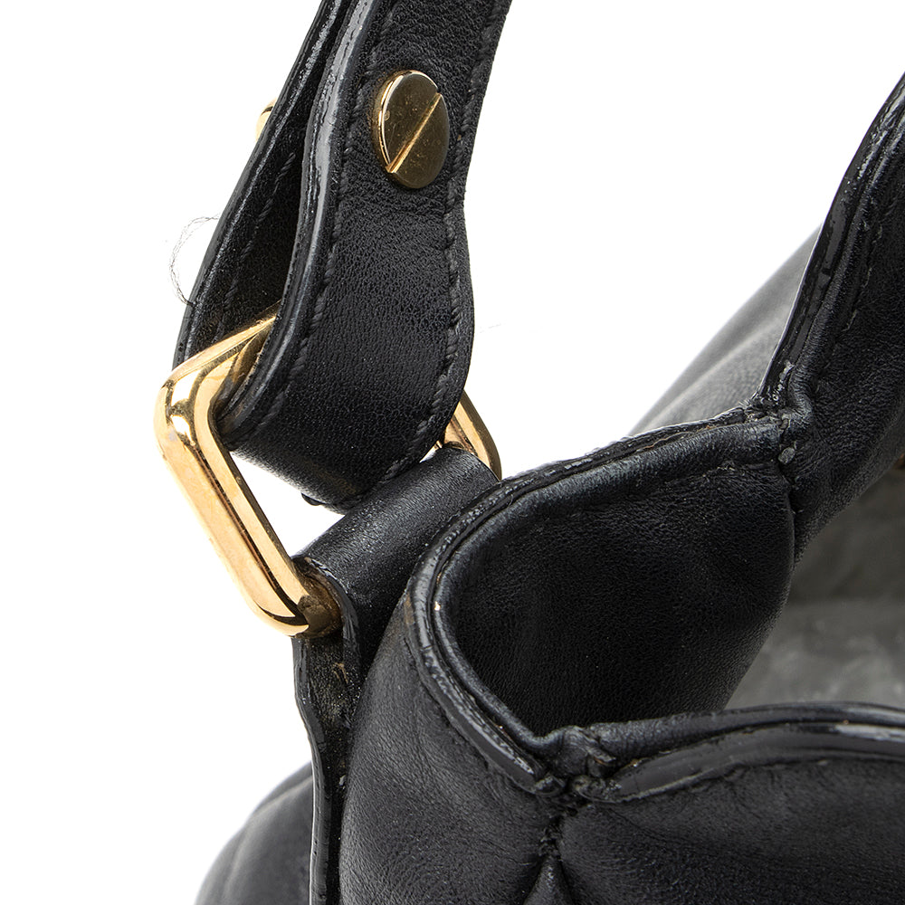 Marc Jacobs Leather Angela Hobo - FINAL SALE (SHF-19979)