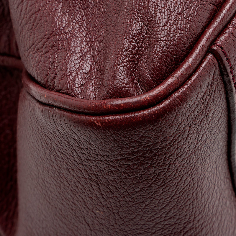 Marc Jacobs Leather Braided Framed Satchel - FINAL SALE (SHF-14123)