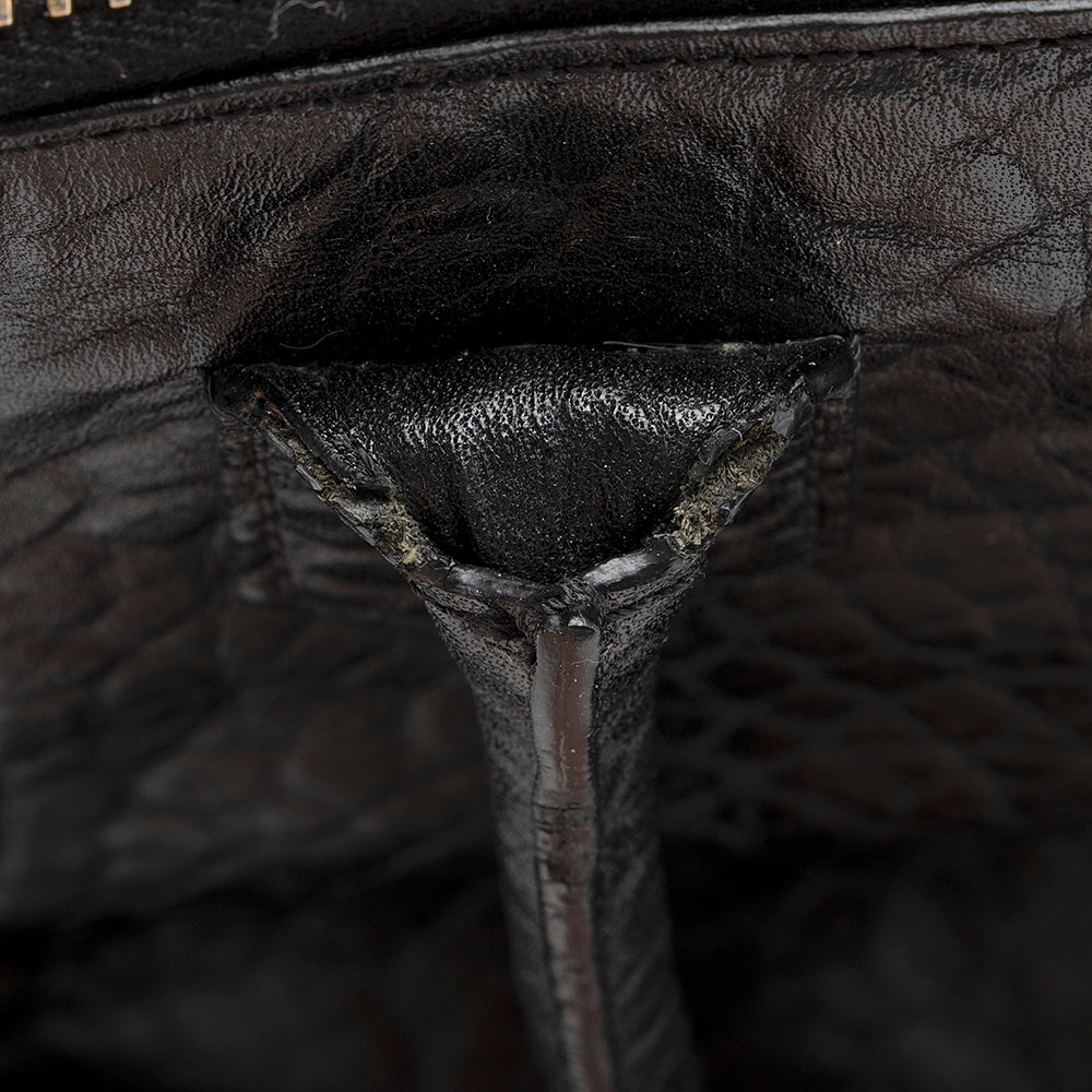 Marc Jacobs Leather Double-Zip Lock Tote - FINAL SALE (SHF-14154)