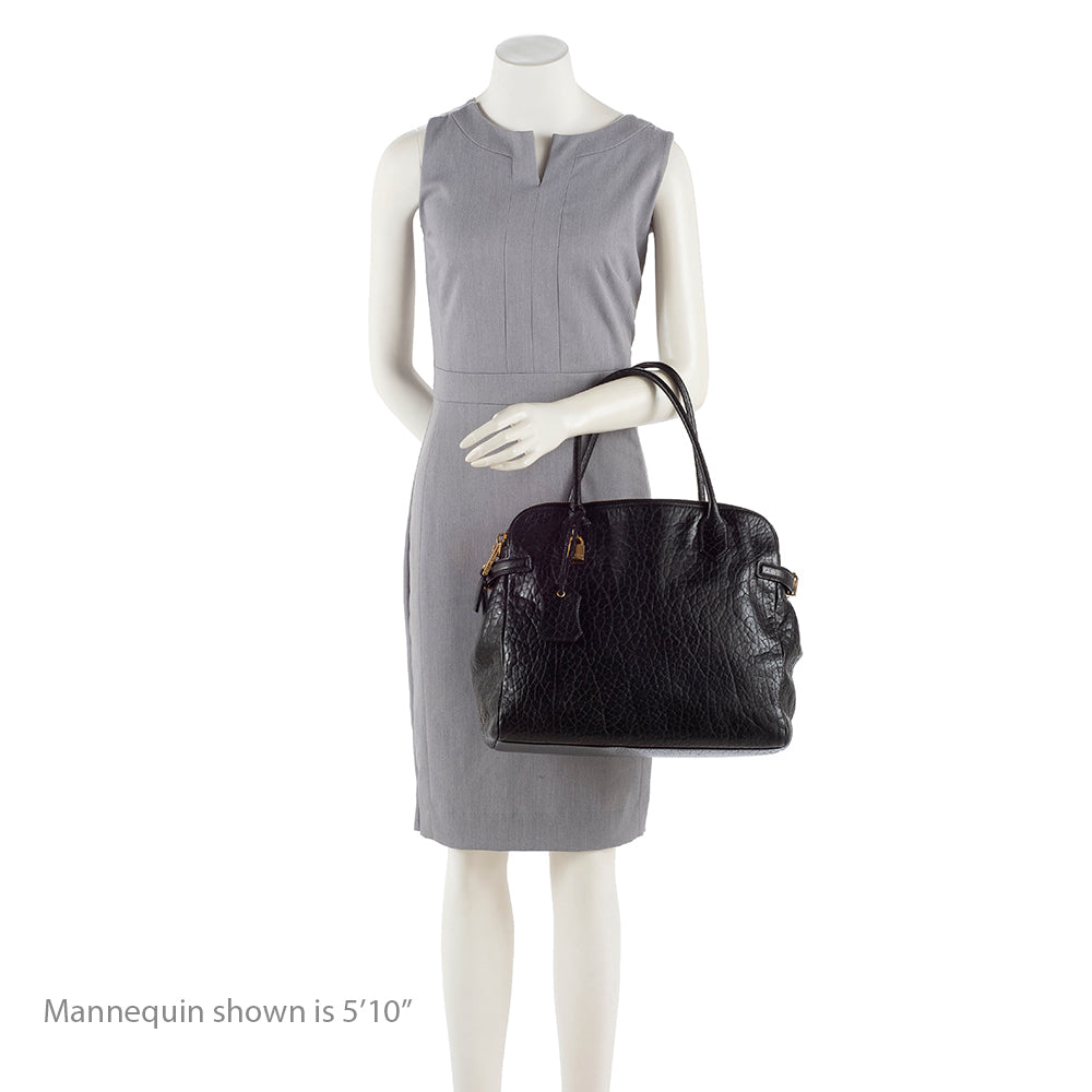 Marc Jacobs Leather Double-Zip Lock Tote - FINAL SALE (SHF-14154)