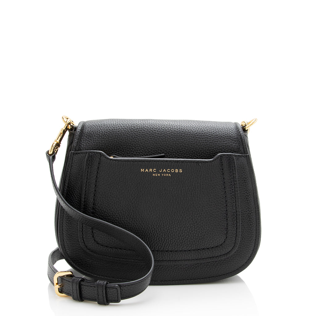 Marc Jacobs Leather Layered Satchel (SHF-14462) – LuxeDH