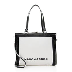 Marc Jacobs Leather The Box Shopper 29 Tote (SHF-21569)