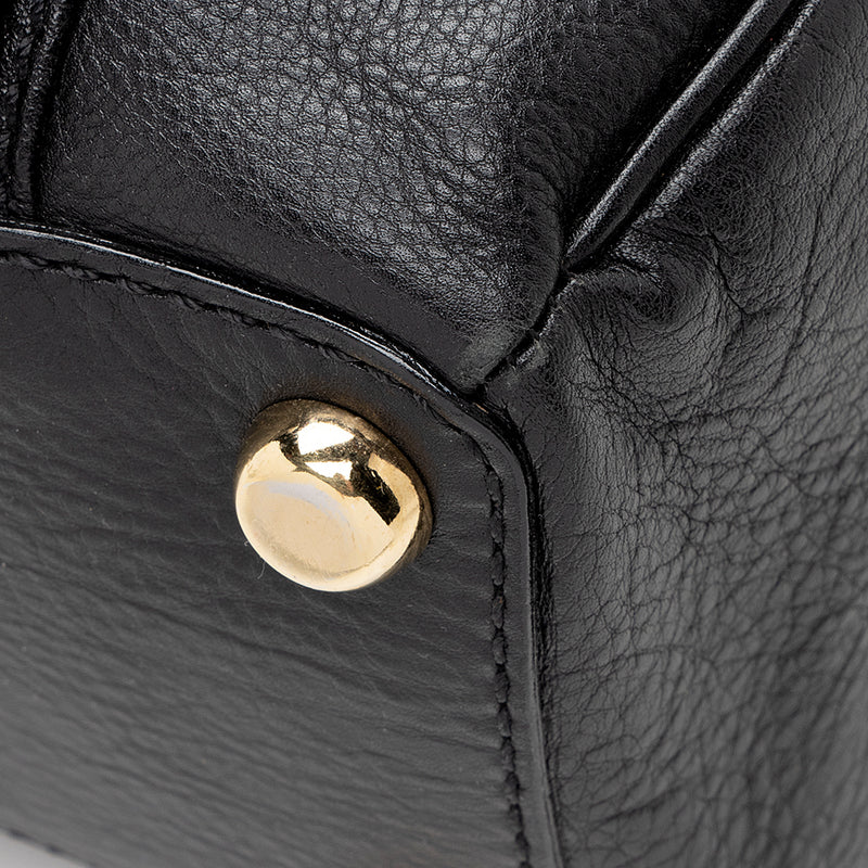 Marc Jacobs Leather Venetia Satchel - FINAL SALE (SHF-19554) – LuxeDH