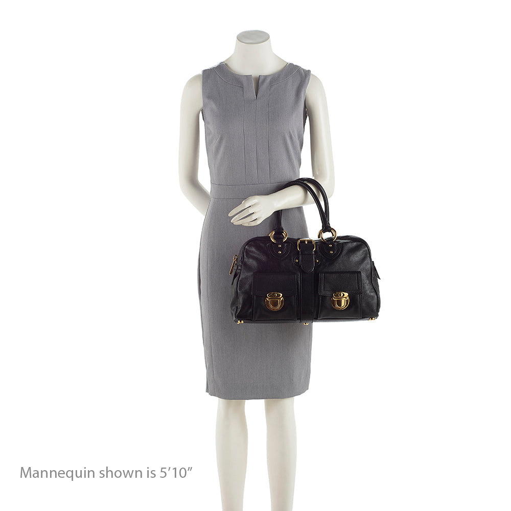 Marc Jacobs Leather Venetia Satchel - FINAL SALE (SHF-19554)