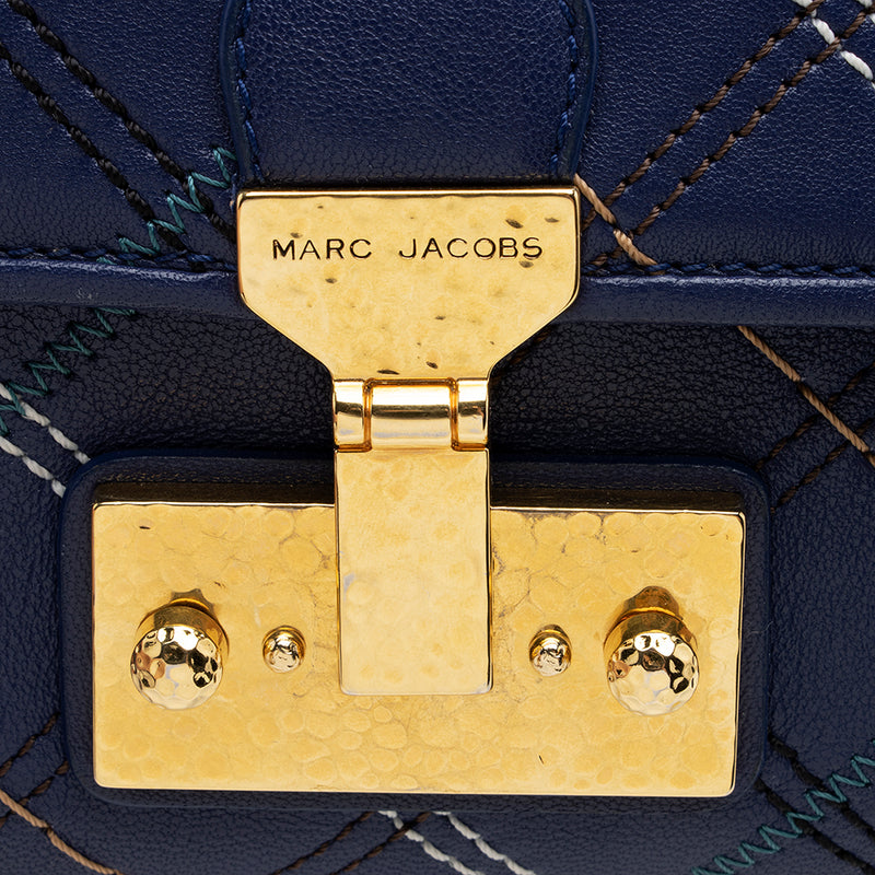 Marc Jacobs Leather Buckle Shoulder Bag - FINAL SALE (SHF-19436) – LuxeDH