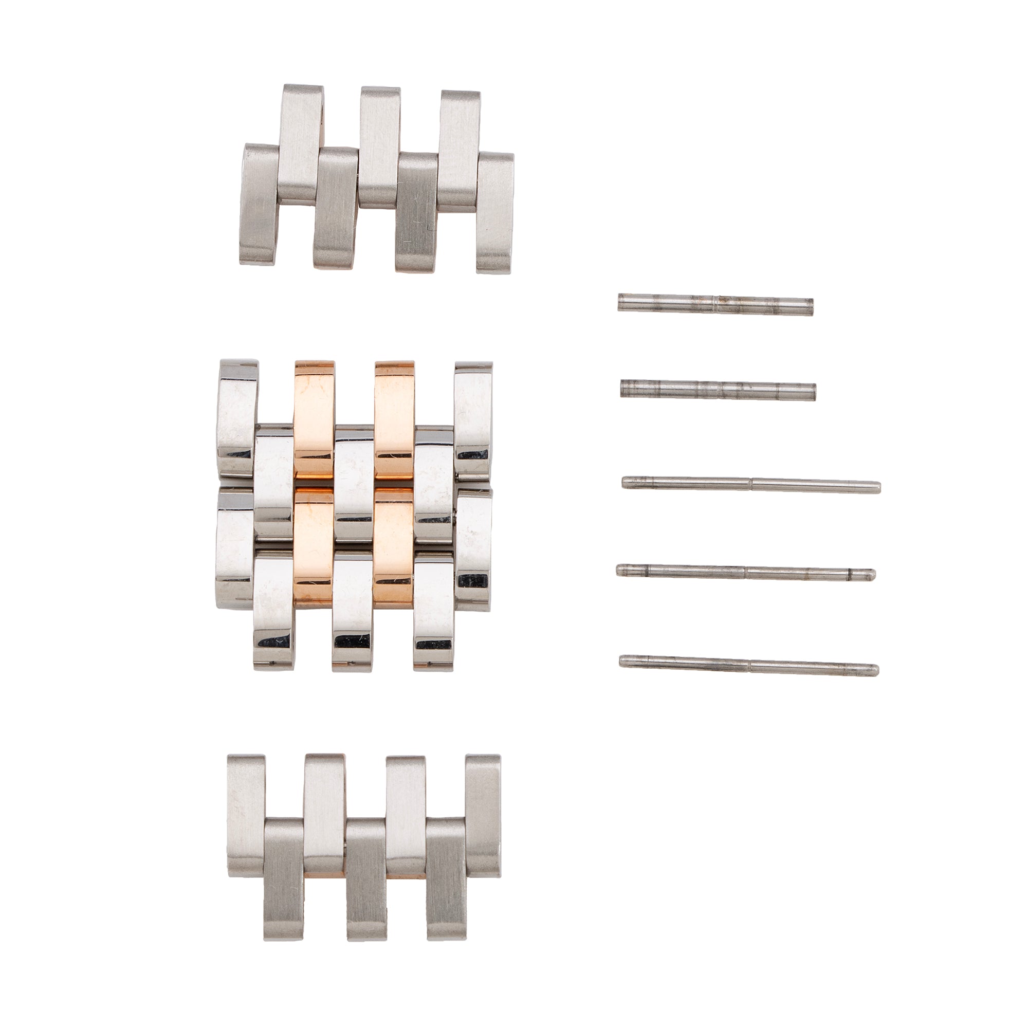 Michele Diamond 2-Tone Deco Carousel Watch (SHF-23190)