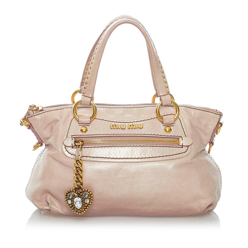 Miu Miu Leather Handbag (SHG-31255)