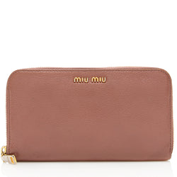 Miu Miu Madras Leather Shoulder Bag - Farfetch