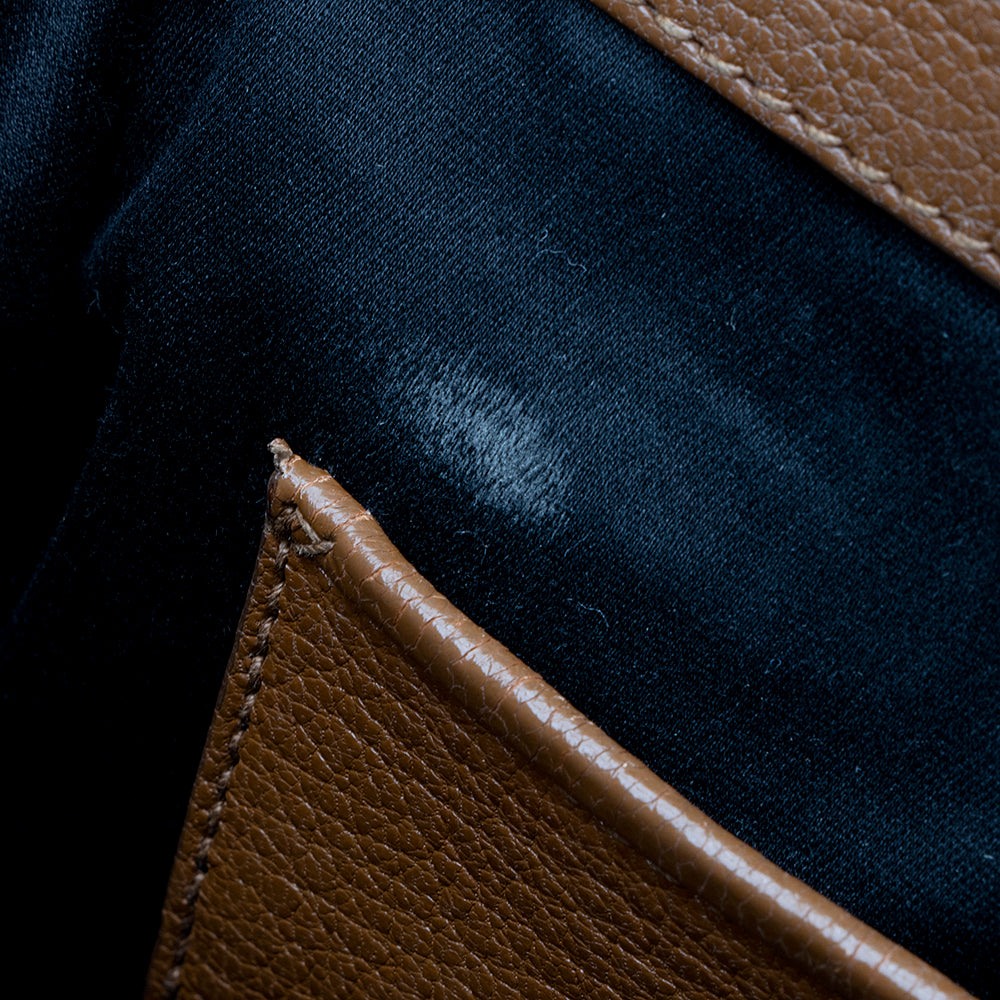 Miu Miu Leather Madras Satchel (SHF-17385)