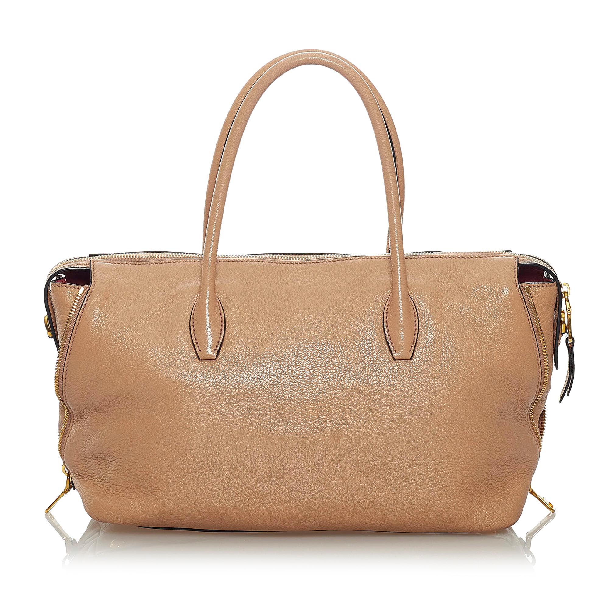 Miu Miu Leather Satchel (SHG-28993)