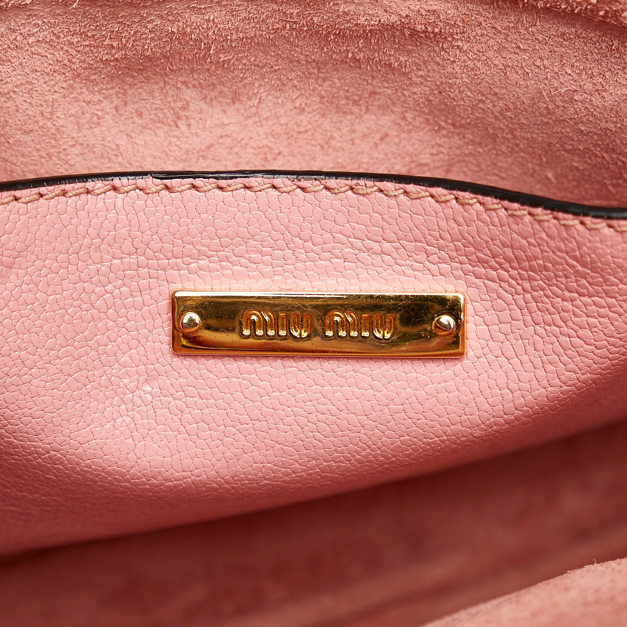 Miu Miu Leather Satchel (SHG-30271)