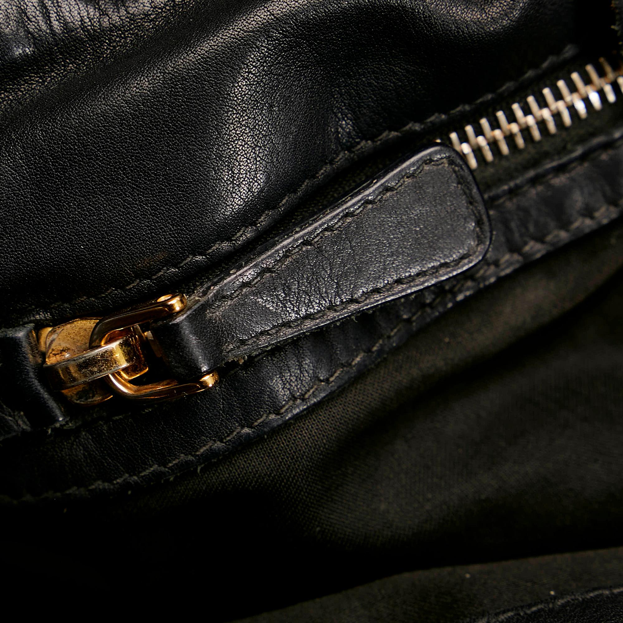 Miu Miu Leather Satchel (SHG-30385)