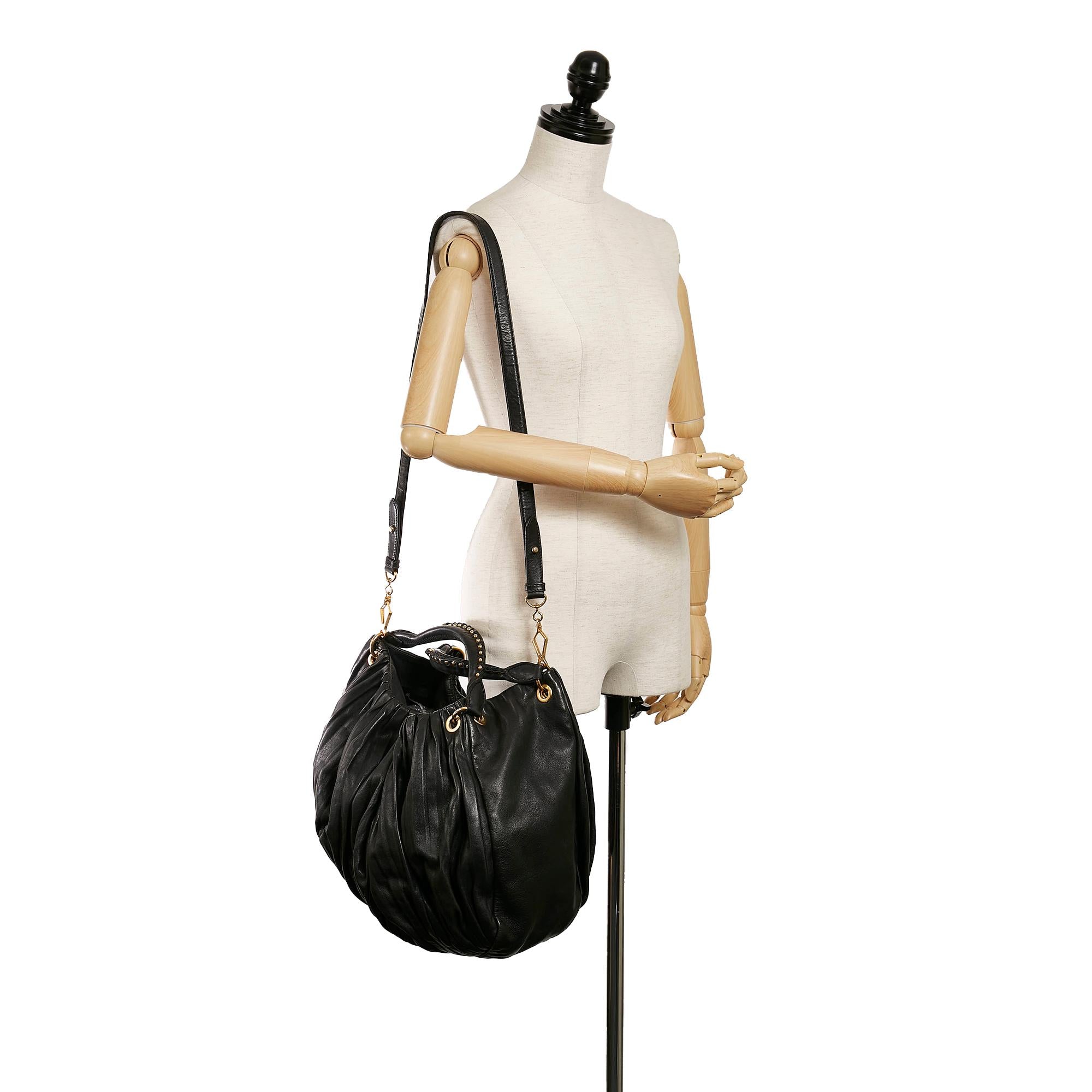 Miu Miu Leather Satchel (SHG-30385)