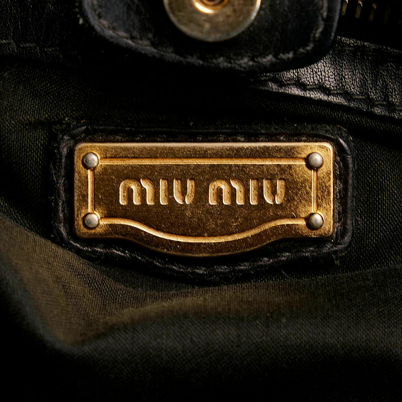 Miu Miu Leather Satchel (SHG-30385)