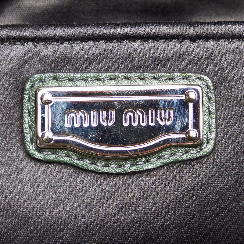 Miu Miu Leather Satchel (SHG-30415)