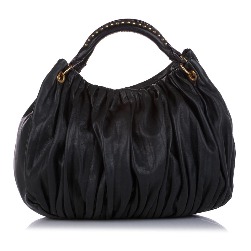 Miu Miu Leather Shoulder Bag (SHG-24602)