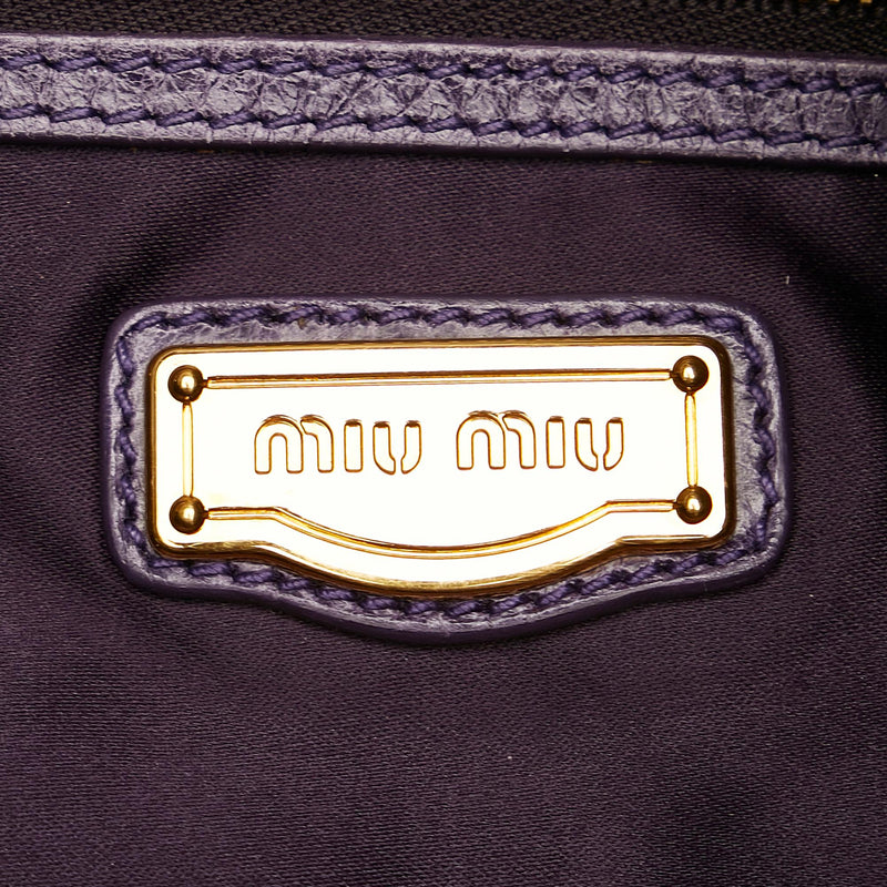Miu Miu Leather Shoulder Bag (SHG-25234)