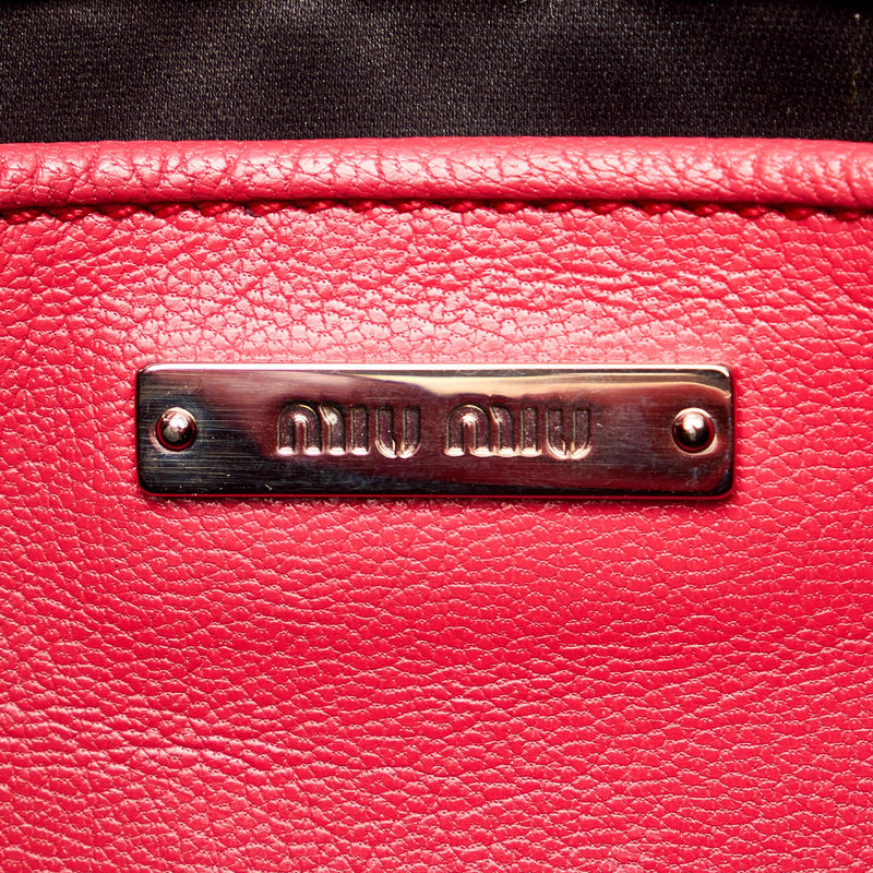Miu Miu Madras Crossbody Bag (SHG-28892)