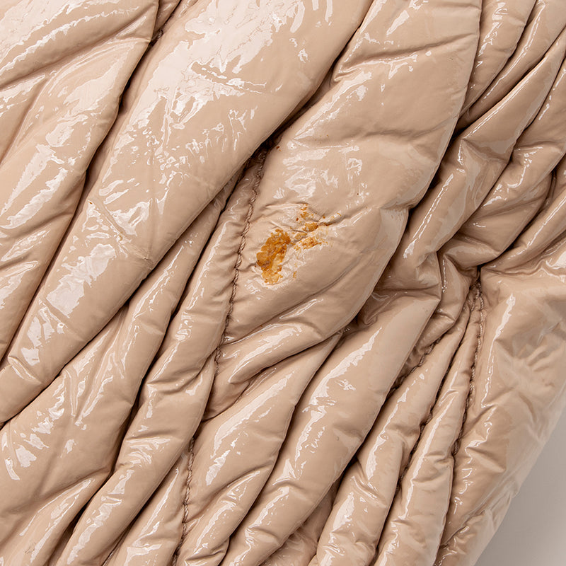 Miu Miu Matelasse Patent Leather Top Handle Flap Bag - FINAL SALE (SHF –  LuxeDH