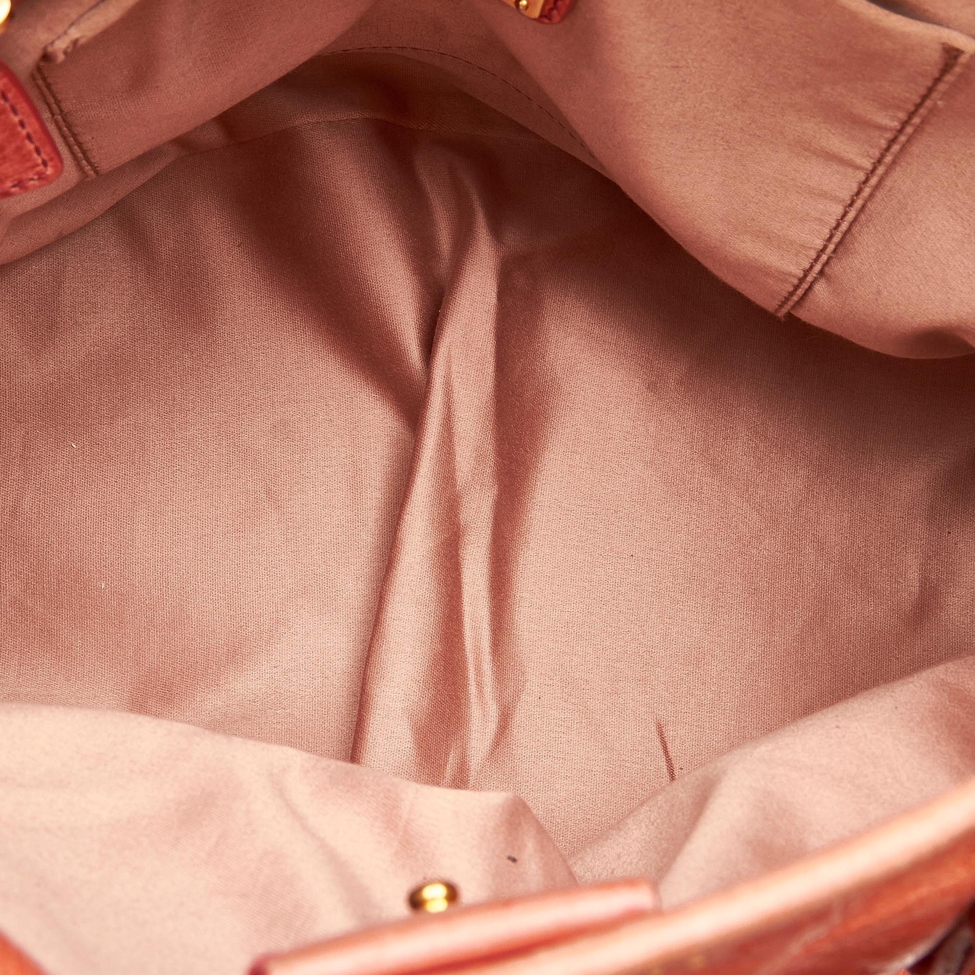 Miu Miu Vitello Shine Satchel (SHG-24905)