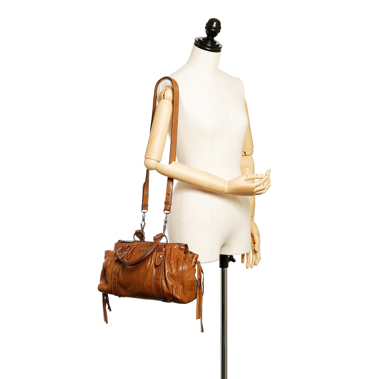 Miu Miu Vitello Shine Satchel (SHG-26864) – LuxeDH 