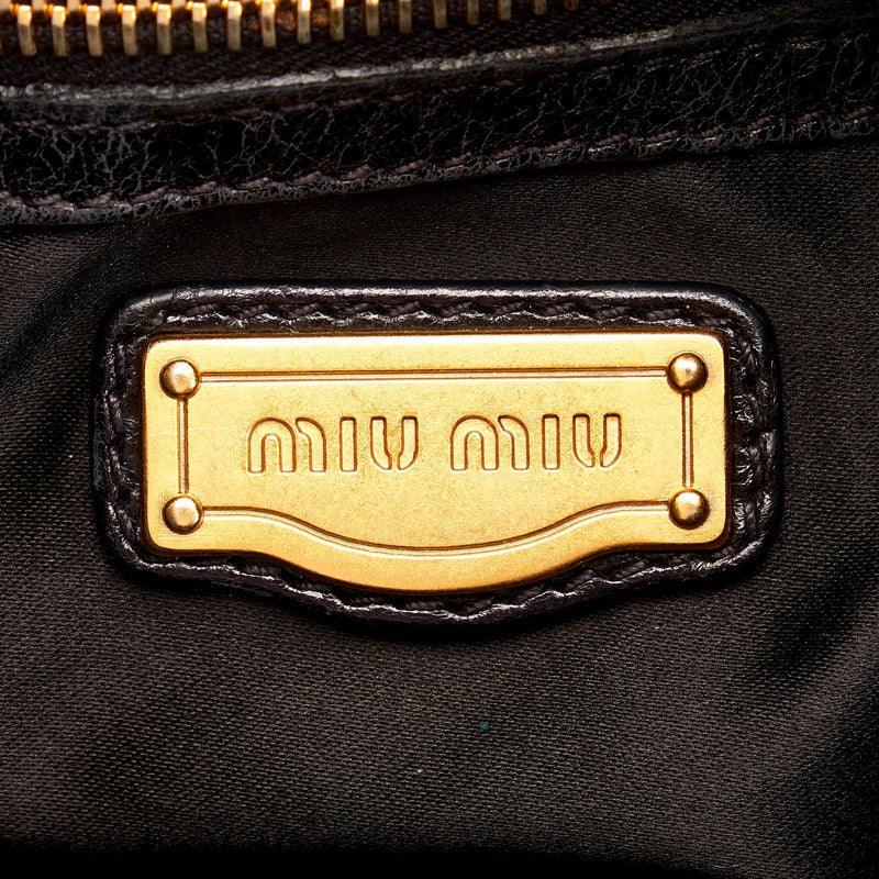 Miu Miu Vitello Shine Tote Bag (SHG-30867)