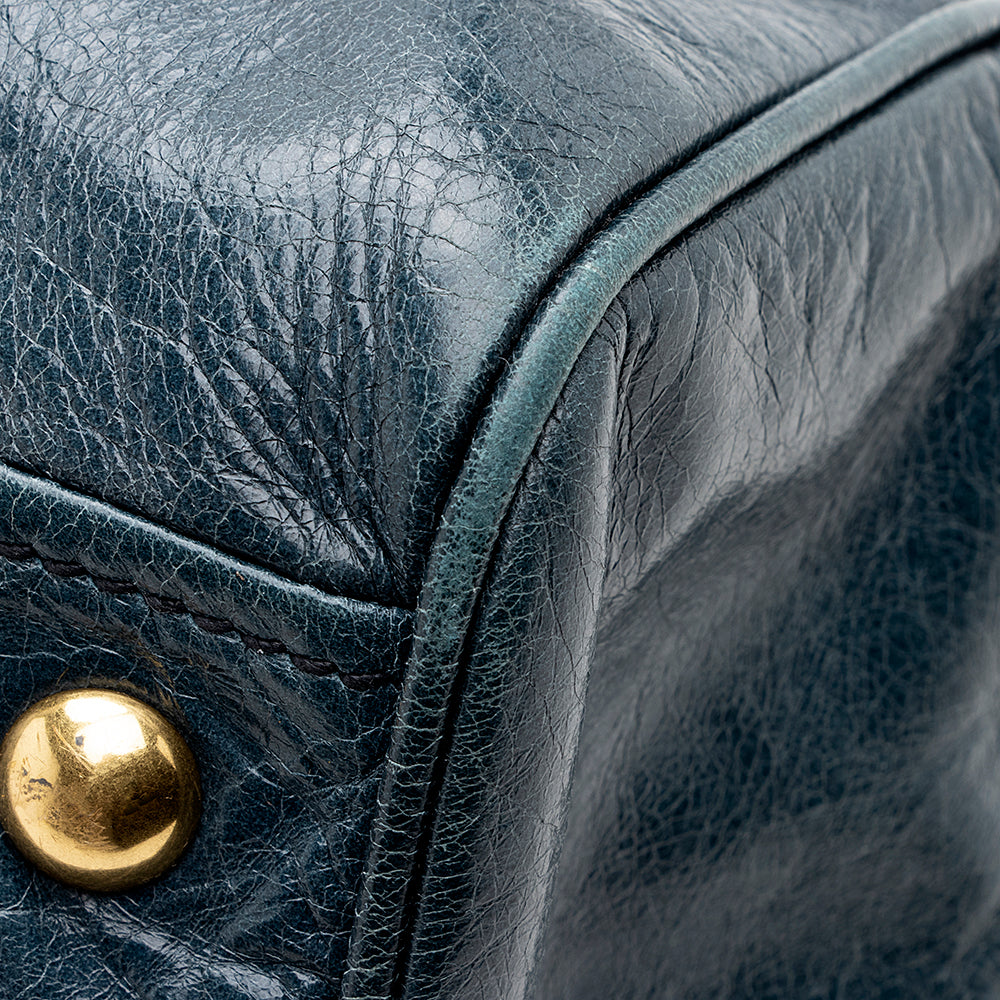 Miu Miu Vitello Shine Tote (SHF-19012)