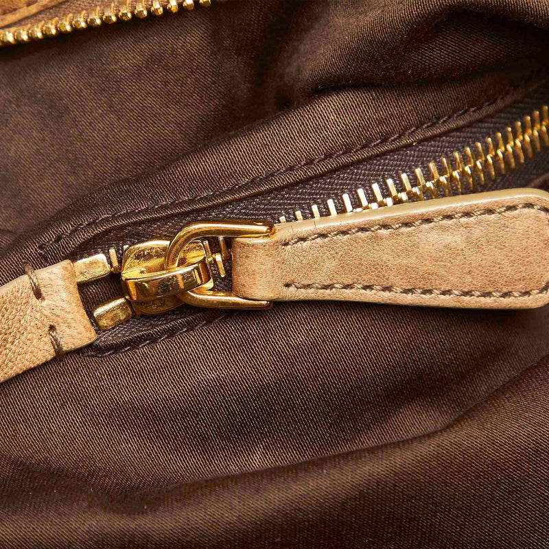 Miu Miu Woven Leather Handbag (SHG-18644)