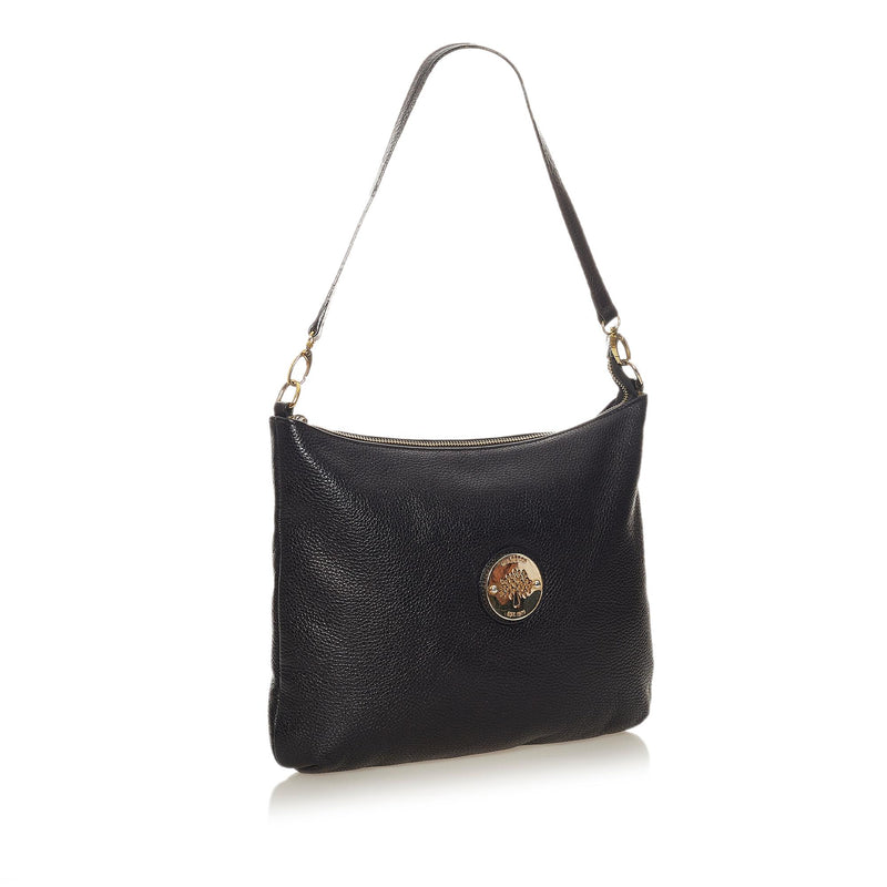 Mulberry Leather Shoulder Bag (SHG-27641)