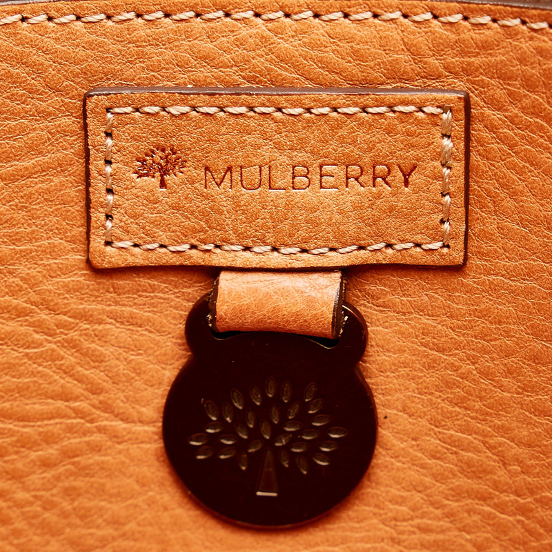 Mulberry Roxanne Leather Tote Bag (SHG-31462)