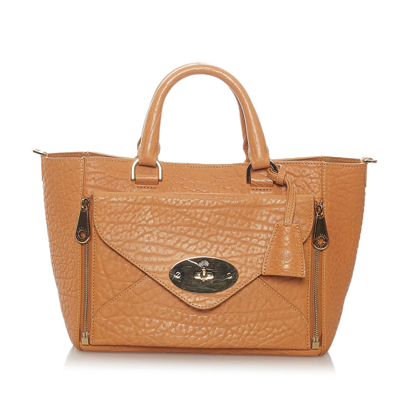 Mulberry Willow Leather Satchel (SHG-27642)