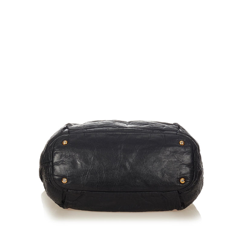 Prada Bow Nappa Leather Satchel (SHG-37744)