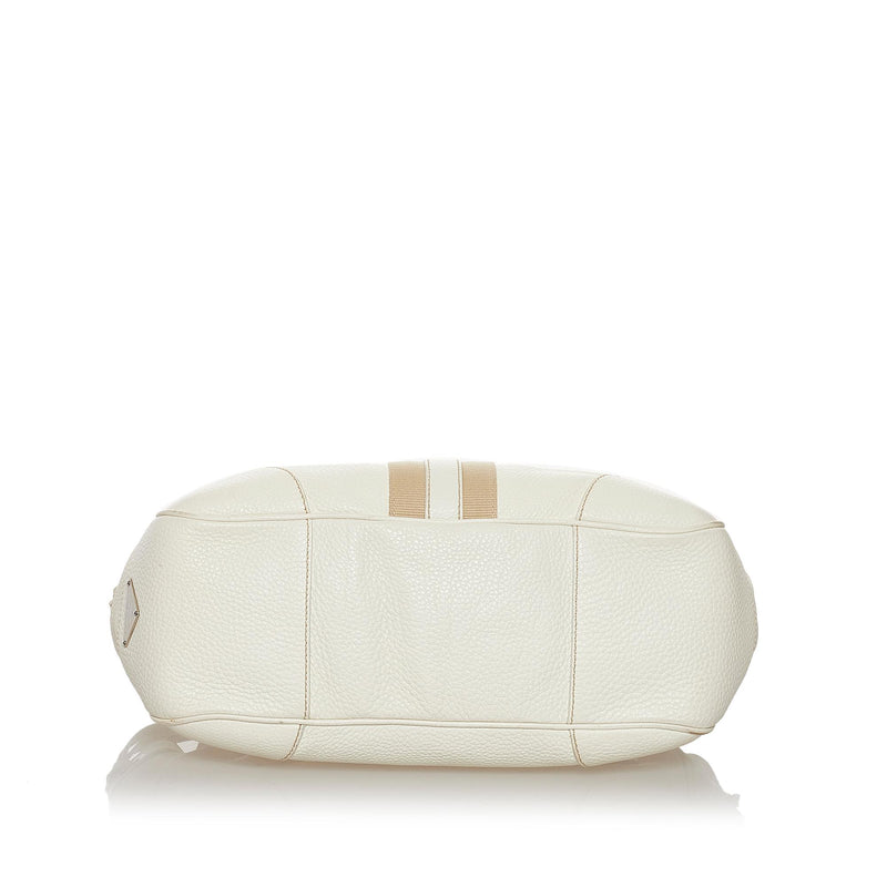 Prada Calf Leather Shoulder Bag (SHG-33302)