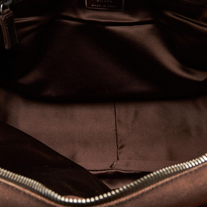 Prada Canapa Bauletto Handbag (SHG-22114)