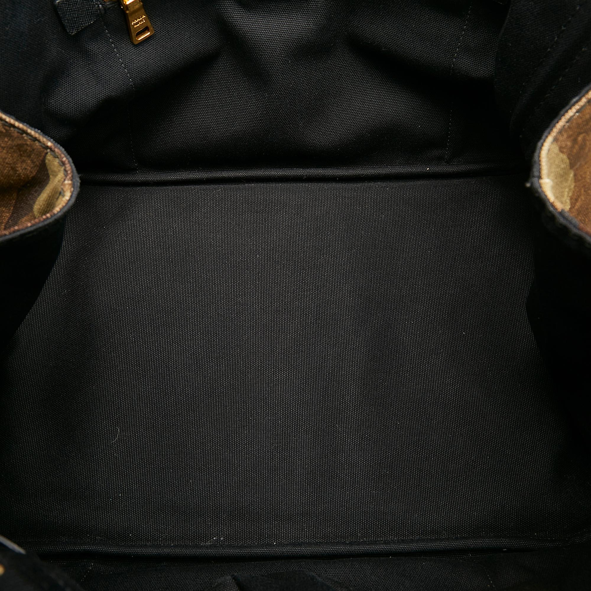 Prada Canapa Camouflage Tote Bag (SHG-9fv1Tl)