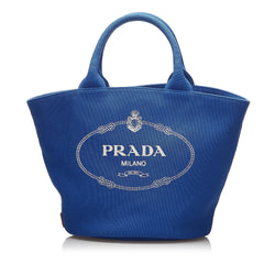 Prada Canapa Convertible Shopping Tote with pouch (SHG-36804)