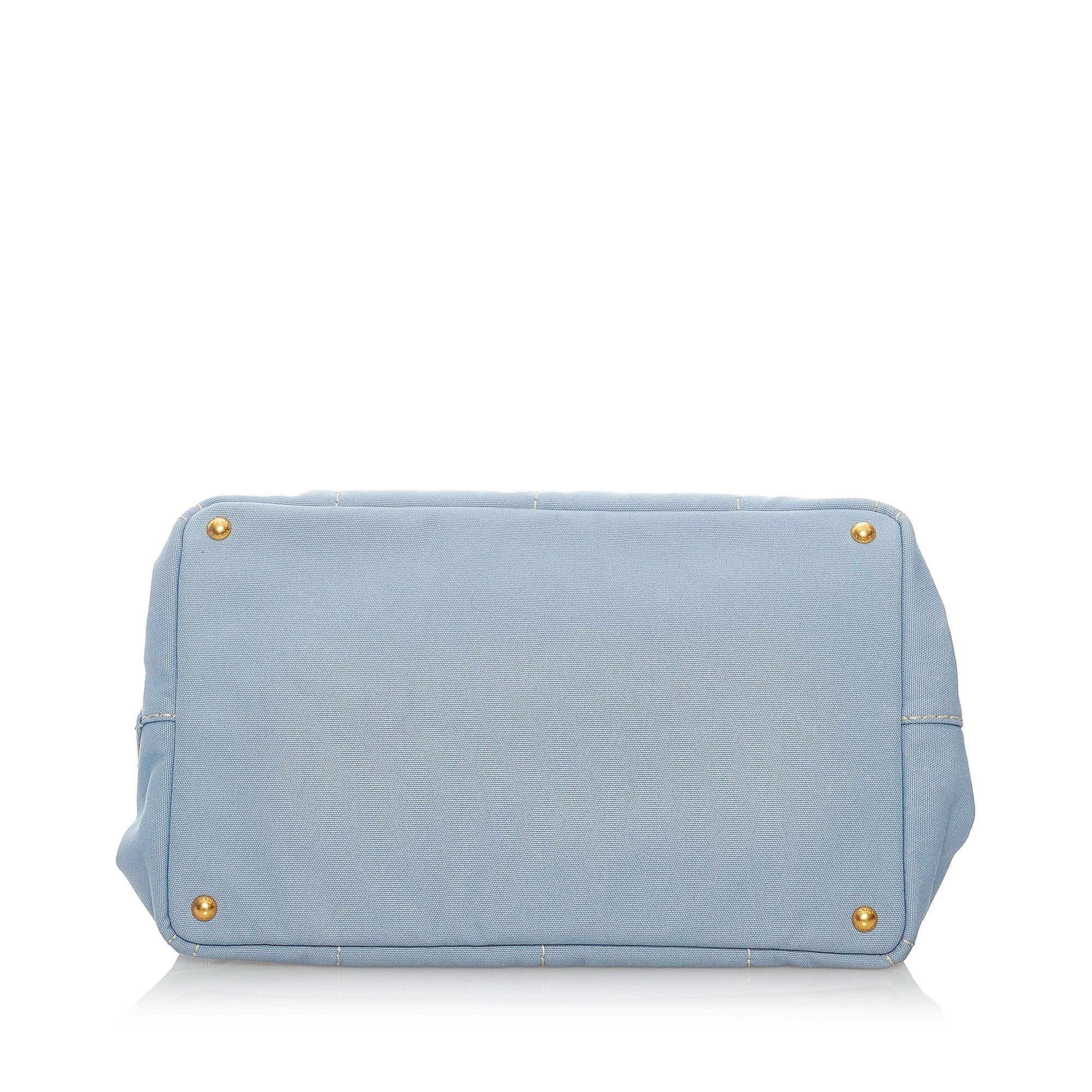 Prada Canapa Logo Canvas Handag (SHG-30765)
