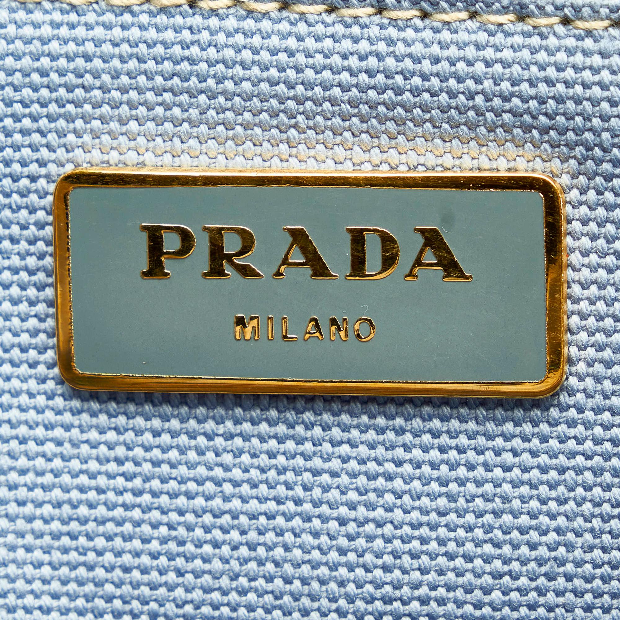 Prada Canapa Logo Canvas Handag (SHG-30765)